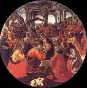 Domenico Ghirlandaio The adoration of the Konige France oil painting artist